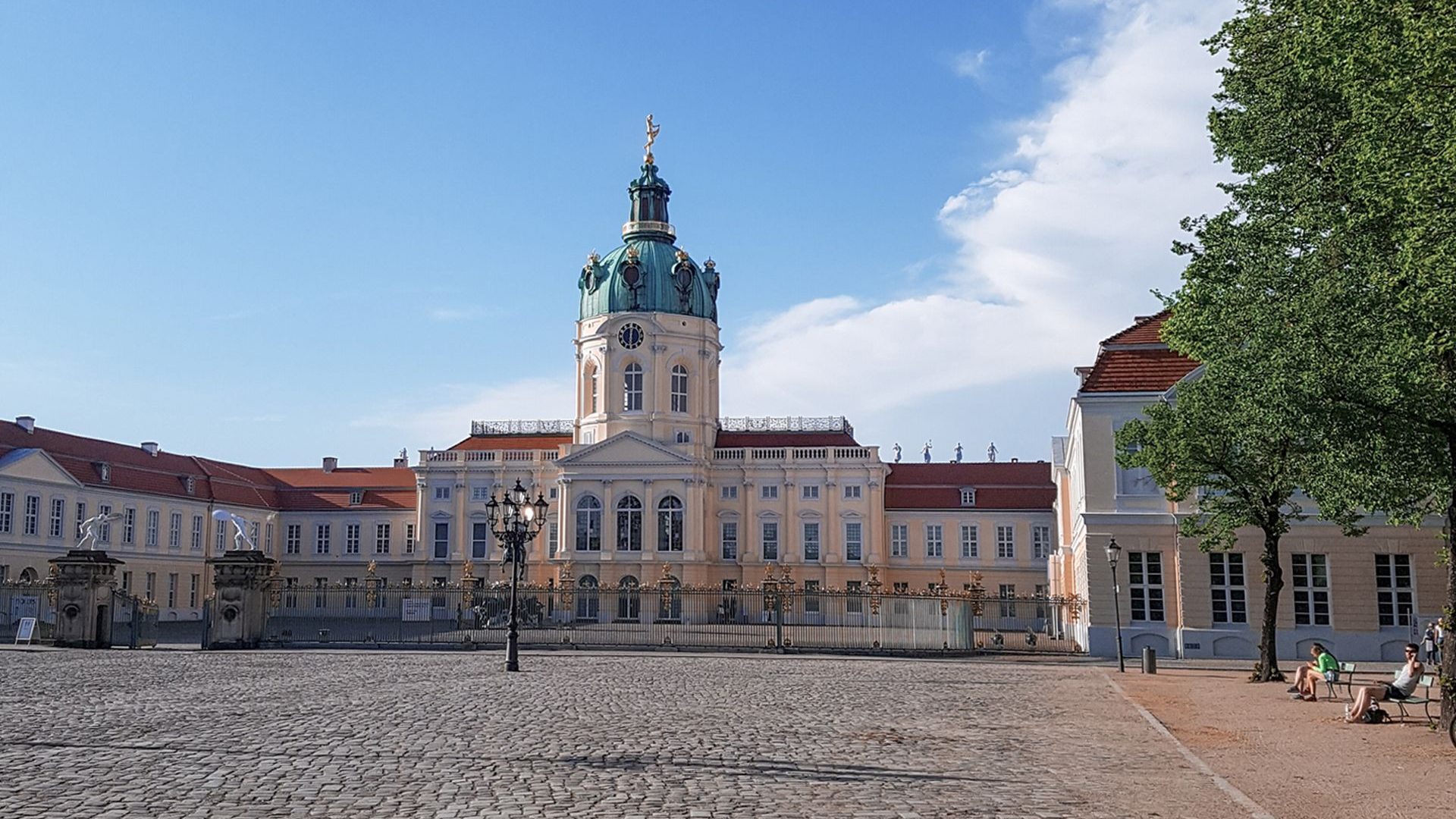 zámek Charlottenburg Berlín