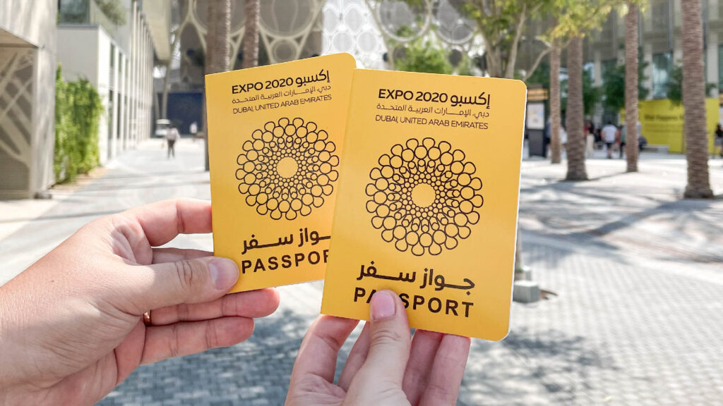 EXPO 2020 passport